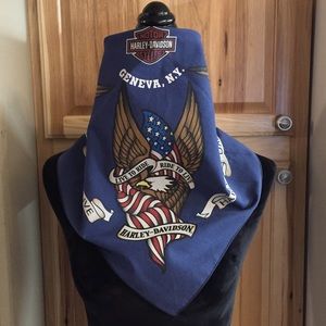 Vintage Harley Davidson bandana